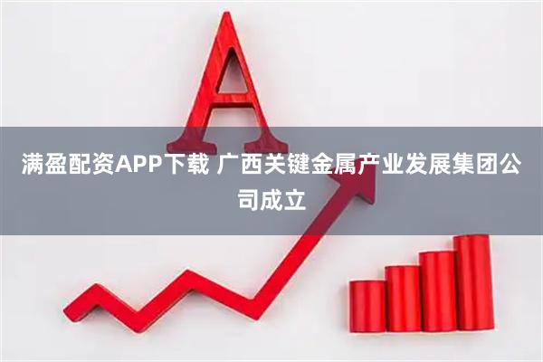 满盈配资APP下载 广西关键金属产业发展集团公司成立